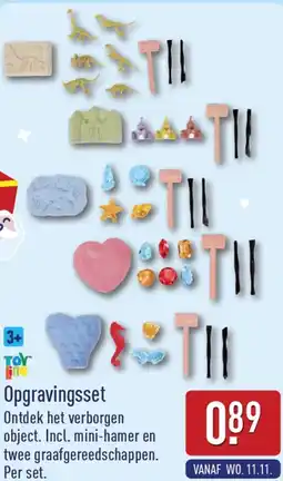 ALDI Opgravingssset aanbieding