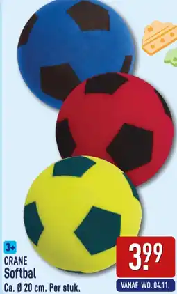 ALDI CRANE Softbal aanbieding