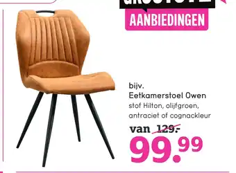 Leen Bakker Eetkamerstoel Owen aanbieding