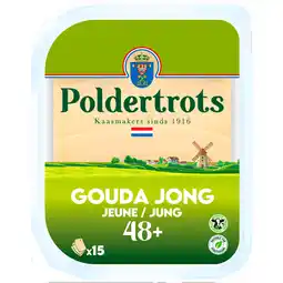 Dirk Poldertrots Goudse kaas 48+ plakken aanbieding