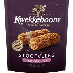 Dirk Kwekkeboom Oven stoofvlees croquetten 4 st aanbieding