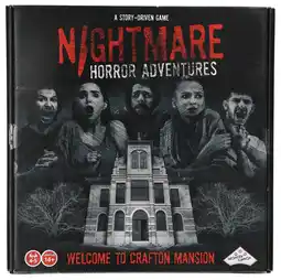 Dirk Spel nightmare horror adventure aanbieding