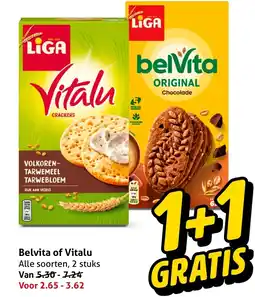 Hoogvliet Alle Belvita of Vitalu aanbieding