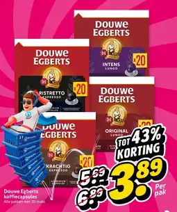 Hoogvliet Douwe Egberts koffiecapsules aanbieding