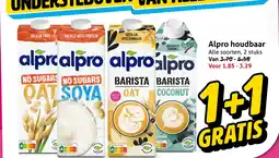 Hoogvliet Alle Alpro houdbaar aanbieding