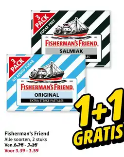 Hoogvliet Alle Fisherman's Friend aanbieding