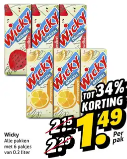 Hoogvliet Alle Wicky aanbieding
