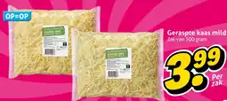 Hoogvliet Geraspte kaas mild aanbieding