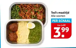 Hoogvliet Ted's maaltijd aanbieding