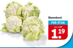 Hoogvliet Bloemkool aanbieding