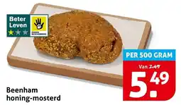Hoogvliet Beenham honing-mosterd aanbieding
