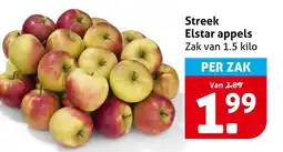 Hoogvliet Streek Elstar appels aanbieding