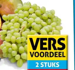 Hoogvliet Druiven wit pitloos aanbieding