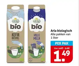 Hoogvliet Alle Arla biologisch aanbieding