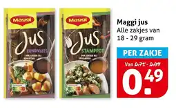 Hoogvliet Alle Maggi jus aanbieding