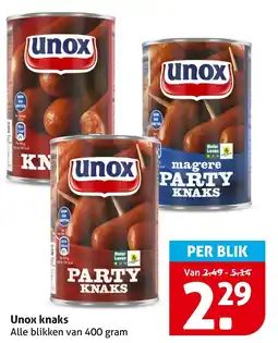 Hoogvliet Alle Unox knaks aanbieding