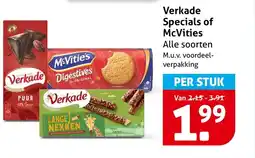 Hoogvliet Verkade Specials of McVities aanbieding