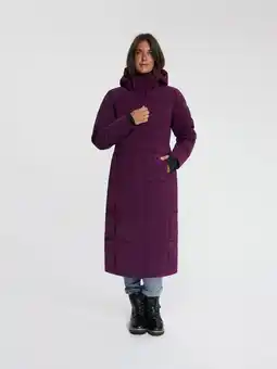 ANWB Travelin' Andels Dames Puffer winterjas Waterdicht Paars aanbieding