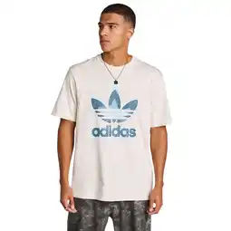 Foot Locker Adidas Graphics T-shirts Heren - Beige - Maat M aanbieding