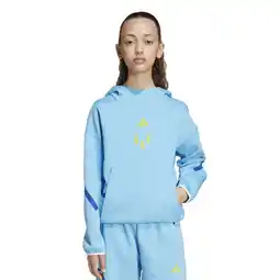 Foot Locker Adidas Messi Zne Hoodies Kinder - Paars - Maat 159 - 164 CM - Poly Fleece aanbieding