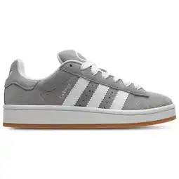 Foot Locker Adidas Campus Kindersneakers - Grijs - Maat 38 - Suède aanbieding