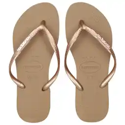 Foot Locker Havaianas Slim Slippers en Sandalen Dames - Roze - Maat 33/34 - Plastic aanbieding