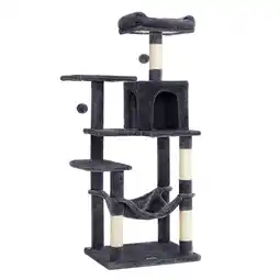 Zooplus Feandrea Krabpaal , donkergrijs L55x B45x H143cm aanbieding