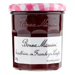 Dekamarkt Bonne Maman Jam aardbeien & frambozen aanbieding