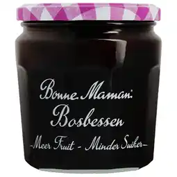 Dekamarkt Bonne Maman Fruitbeleg meer fruit minder suiker bosbes aanbieding