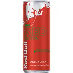 Dekamarkt Red Bull Energy drink watermelon aanbieding