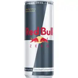 Dekamarkt Red Bull Energy drink zero aanbieding