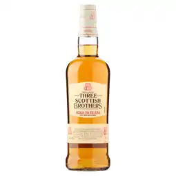 Dekamarkt Three Scottish brothers Whisky single grain 20 yr aanbieding