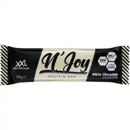 Dekamarkt XXL Nutrition Njoy bar white chocolate-blueberry aanbieding