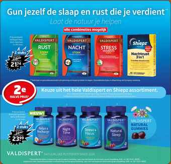 Trekpleister Valdispert aanbieding