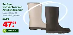 Welkoop Dunlop winterlaarzen Amsterdammer aanbieding