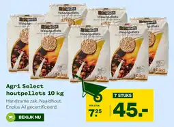 Welkoop Agri Select houtpellets aanbieding