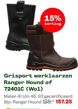 Welkoop Grisport Ranger Hound of 72401C (Wo1) aanbieding