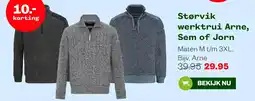 Welkoop Størvik werktrui Arne, Sem of Jorn aanbieding