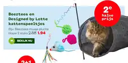 Welkoop Designed by Lotte kattenspeeltjes aanbieding