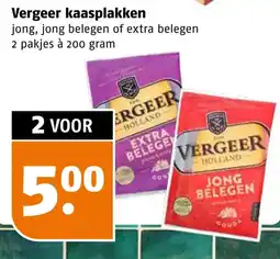 Poiesz Vergeer kaasplakken aanbieding
