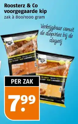 Poiesz Roosterz & Co voorgegaarde kip aanbieding