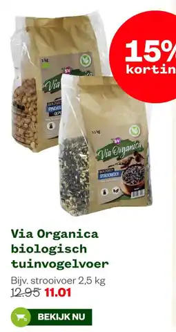 Welkoop Via Organica biologisch tuinvogelvoer aanbieding