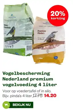 Welkoop Vogelbescherming Nederland premium vogelvoeding aanbieding