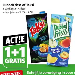 Poiesz DubbelFrisss of Taksi aanbieding