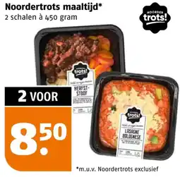 Poiesz Noordertrots maaltijd aanbieding
