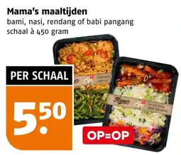 Poiesz Mama's maaltijden aanbieding