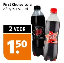 Poiesz First Choice cola aanbieding
