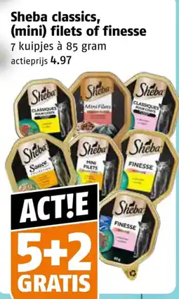Poiesz Sheba classics, (mini) filets of finesse aanbieding