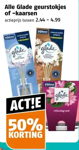Poiesz Alle Glade geurstokjes of -kaarsen aanbieding