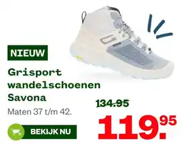 Welkoop Grisport wandelschoenen Savona aanbieding